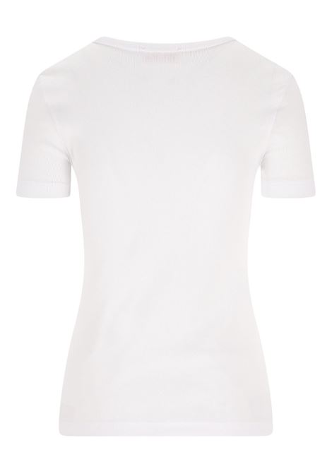 t-shirt t-ribber od donna bianca DIESEL | A21723 0EJAI100